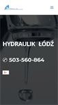 Mobile Screenshot of hydraulik-lodz.net