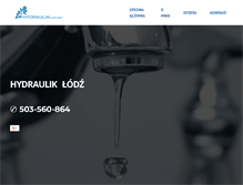 Tablet Screenshot of hydraulik-lodz.net